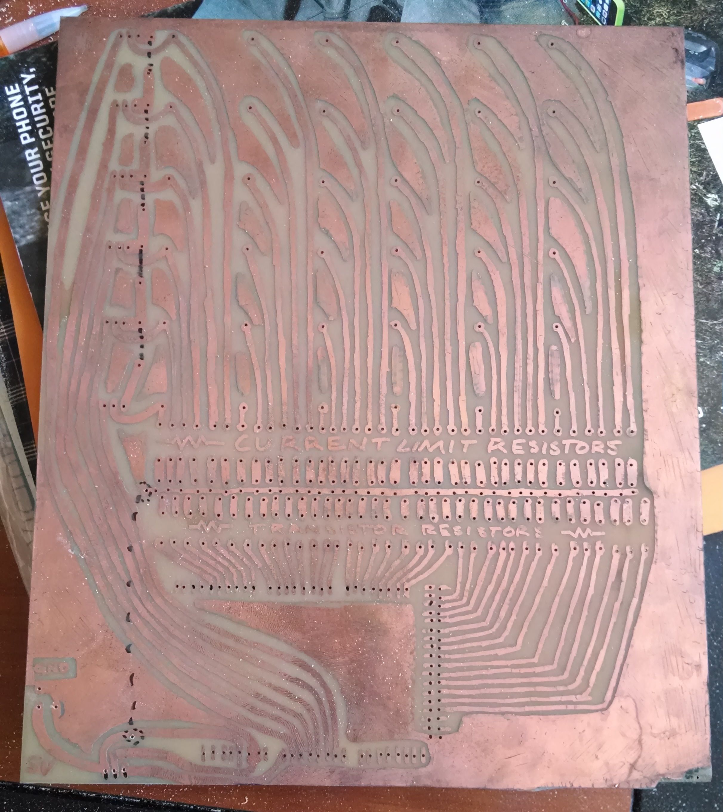 Etched Board